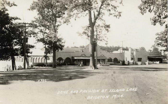 Blue Lantern Ballroom - Old Post Card View (newer photo)